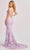 Colette By Daphne CL8665 - Embroidered Halter Prom Dress Prom Dresses