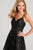 Colette By Daphne - Lace Up Metallic Evening Dress CL12006 Evening Dresses