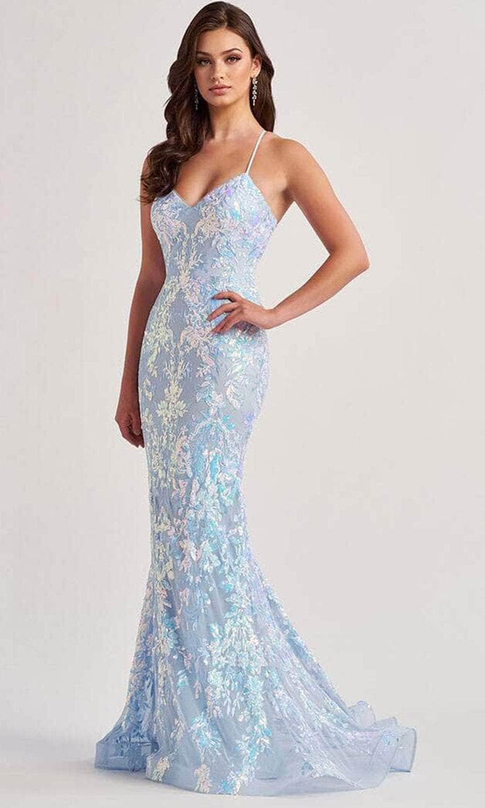 Colette By Daphne LC9015 - Sequin Embroidered Mermaid Gown Special Occasion Dress