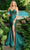 Colors Dress 3131 - Beaded V-Neck Prom Dress Prom Dresses 0 / Emerald