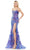 Colors Dress 3139 - Scoop Neck Embellished Prom Dress Prom Dresses 0 / Royal