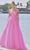 Colors Dress 3239 - Scoop A-Line Prom Dress Evening Dresses 0 / Hot Pink