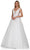 Colors Dress 3239 - Scoop A-Line Prom Dress Evening Dresses 0 / Off White