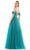 Colors Dress 3240 - Off Shoulder Tulle Prom Dress Evening Dresses