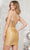 Colors Dress 3322 - Beaded Corset Short Dress Special Occasion Dress