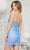 Colors Dress 3327 - Sheer Corset Sleeveless Cocktail Dress Special Occasion Dress