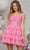 Colors Dress 3345 - Sequin Sleeveless Cocktail Dress Special Occasion Dress 0 / Pink