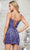 Colors Dress 3350 - V-Neck Beaded Cocktail Dress Cocktail Dresses
