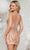Colors Dress 3351 - Sleeveless Corset Bodice Cocktail Dress Cocktail Dresses