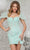 Colors Dress 3363 - Beaded Sheer Corset Bodice Cocktail Dress Special Occasion Dress 0 / Mint