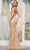 Colors Dress 3395 - Spaghetti Strap Beads Embellishments Prom Gown Prom Dresses