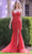 Colors Dress 3453 - Floral Mesh Prom Dress Special Occasion Dress