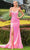 Colors Dress 3456 - Rhinestone Accent Scoop Neck Prom Gown Prom dresses