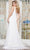 Colors Dress 3467 - Sequin Appliqued Long Cape Prom Gown Evening Dresses