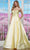 Colors Dress 3478 - Scoop Neck Mikado Prom Dress Special Occasion Dress