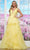 Colors Dress 3490 - Rosette Back Prom Dress Special Occasion Dress