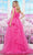 Colors Dress 3490 - Rosette Back Prom Dress Special Occasion Dress