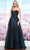 Colors Dress 3495 - Scoop Neck Sequin Embellished Ballgown Prom Dresses