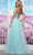 Colors Dress 3514 - Sequin Appliqued Halter Prom Dress Prom Dresses