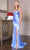 Colors Dress 3530 - Pleated Satin Prom Dress Special Occasion Dress