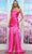 Colors Dress 3541 - Straight Neck Ruched Bodice Prom Gown Prom Dresses