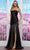 Colors Dress 3541 - Straight Neck Ruched Bodice Prom Gown Prom Dresses