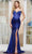 Colors Dress 3580 - Knotted Detail Sheath Prom Gown Prom Dresses