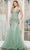 Colors Dress 3590 - Halter Neck Beaded Applique Prom Gown Prom Dresses