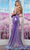 Colors Dress 3592 - Crisscross Halter Sequin Prom Gown Prom Dresses