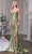 Colors Dress 3604 - Crisscross Sweetheart Metallic Prom Gown Special Occasion Dress