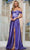 Colors Dress 3606 - Ruched Off Shoulder Prom Dress Special Occasion Dress