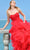 Colors Dress 3631 - Ruched Detailed Scoop Prom Gown Prom Dresses