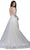 Dancing Queen 0009 - Illusion Neck Long Sleeve Wedding Gown Wedding Dresses