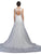 Dancing Queen 0034 - Intricate Lace Embellished Sleeveless Wedding Gown Special Occasion Dress