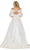 Dancing Queen 0116 - Floral Embroidered Off-Shoulder Ballgown Wedding Dresses