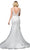 Dancing Queen 0123 - Lace Sleeveless Plunging V-Neck Wedding Gown Wedding Dresses