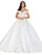 Dancing Queen 0153 - Off-Shoulder Lace Applique Ballgown Special Occasion Dress