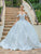 Dancing Queen 0182 - Floral Motif Off-Shoulder Ballgown Special Occasion Dress