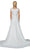 Dancing Queen 0190 - Sequin Embellished Bateau Neck Wedding Gown Wedding Dresses