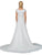 Dancing Queen 0190 - Sequin Embellished Bateau Neck Wedding Gown Wedding Dresses