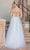 Dancing Queen 0217 - Embroidered Sleeveless Wedding Gown Wedding Dresses