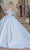 Dancing Queen 0228 - Cold Shoulder Embroidered Ballgown Quinceanera Dresses