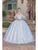 Dancing Queen 0228 - Cold Shoulder Embroidered Ballgown Special Occasion Dress