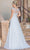 Dancing Queen 0251 - Embroidered Illusion Lace Wedding Gown Wedding Dresses