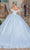 Dancing Queen 0256 - Embroidered Off-Shoulder Ballgown Quinceanera Dresses