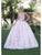 Dancing Queen - 1546 Bead-Garlanded Embroidered Bodice Ballgown Quinceanera Dresses XS / Blush