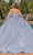 Dancing Queen 1837 - Floral Embellished Ballgown Ball Gowns