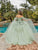 Dancing Queen 1857 - Sheer Cape Embroidered Gown Special Occasion Dress