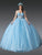 Dancing Queen 1879 - Applique Tulle Ballgown Ball Gowns XS / Bahama Blue