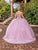 Dancing Queen 1896 - Floral Sequin Plunging V-Neck Ballgown Special Occasion Dress